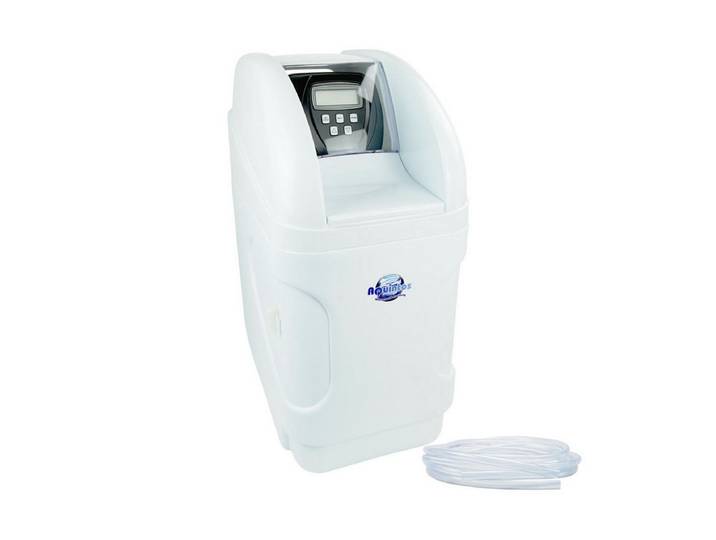 Aquintos Wasseraufbereitung Wasserhahn-Wasserfilter MKC24 TOP-Line Wasserenthärtungsanlage (Set2), Lernfähige Mikroprozessor-Steuerung