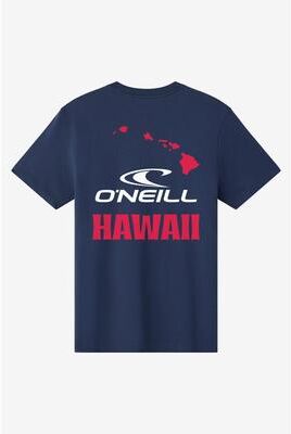 O'Neill s Square Up Hawaii Classic T-Shirt in Navy, Size Small