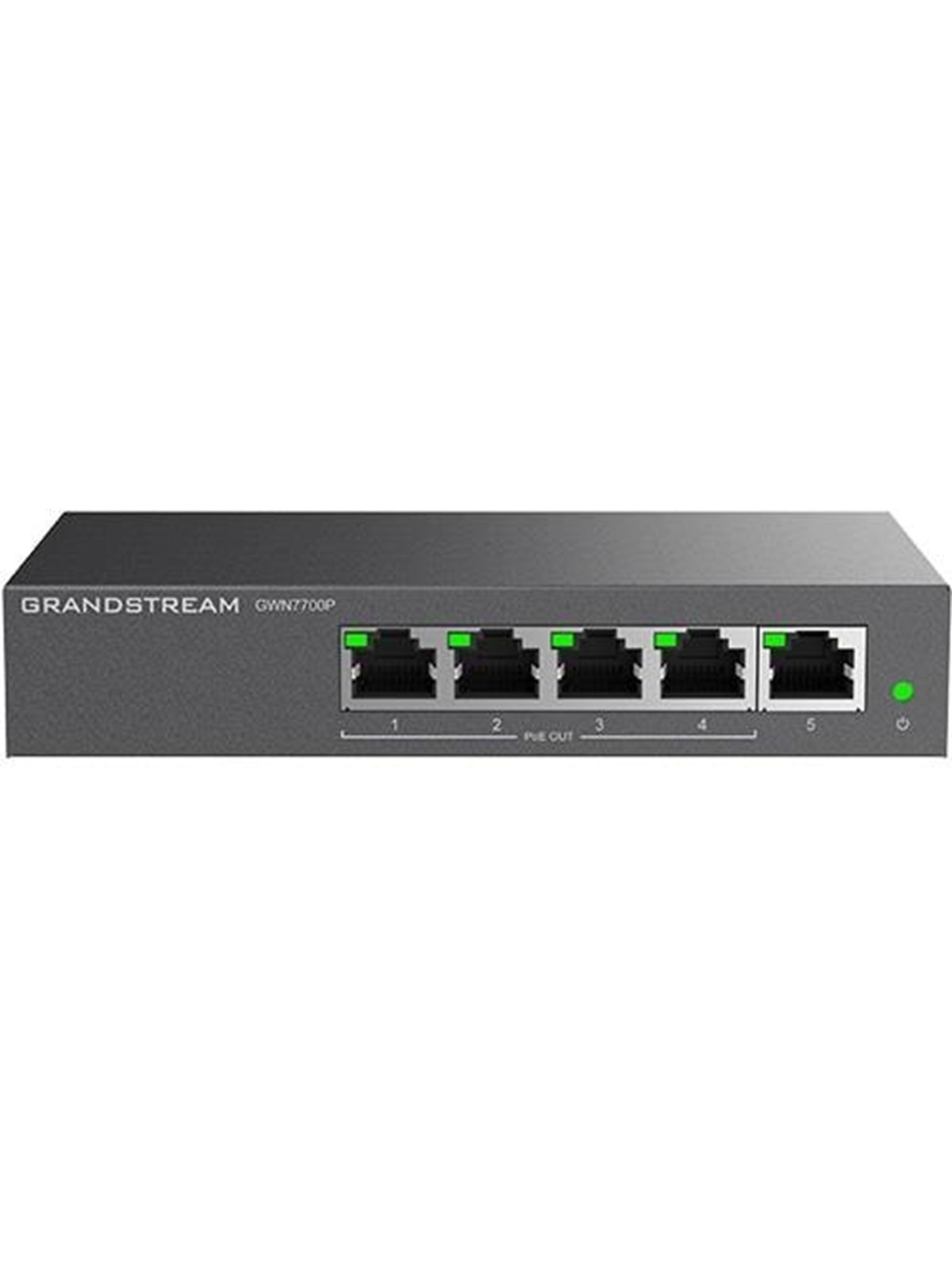 Grandstream GWN7700P 5-Port 1G PoE+ (60W) Switch