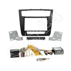 Autoradio 2-DIN Einbaurahmen Radioblende+ CAN-BUS Adapter Einbauset für BMW 1...