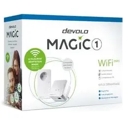 Devolo Magic 1 WiFi mini Starter Kit - 300 Mbps - BE (1200 Mbit/s), Powerline, Weiss