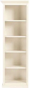 Tuscan Left Bookcase - Off White - Ballard Designs