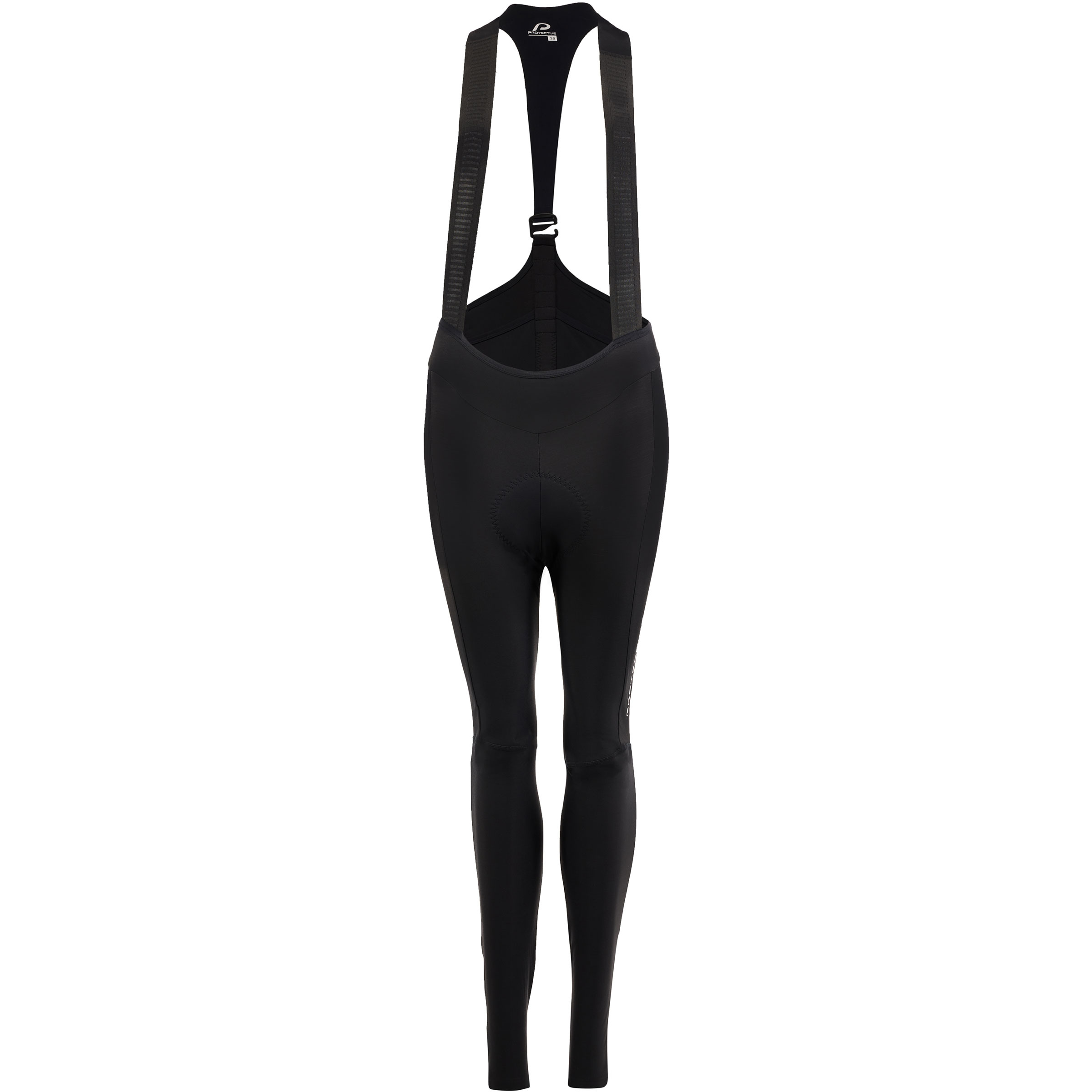 Protective Aero Fusion Bib lang Damen Fahrradhose schwarz Größe XS Gravel Wasserabweisend Wasserabweisend
