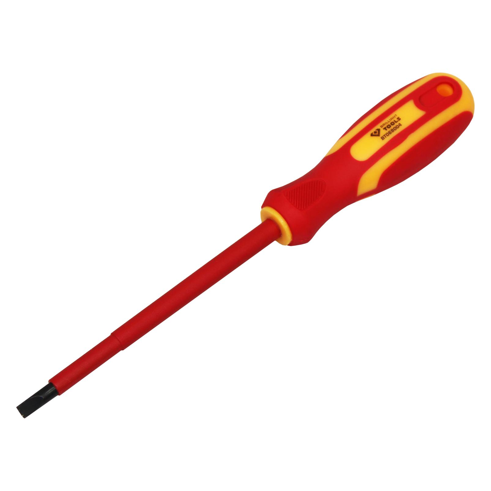 Brilliant Tools VDE Schraubendreher Schlitz 5,5 x 125 mm (Schlitz) (BT068004)