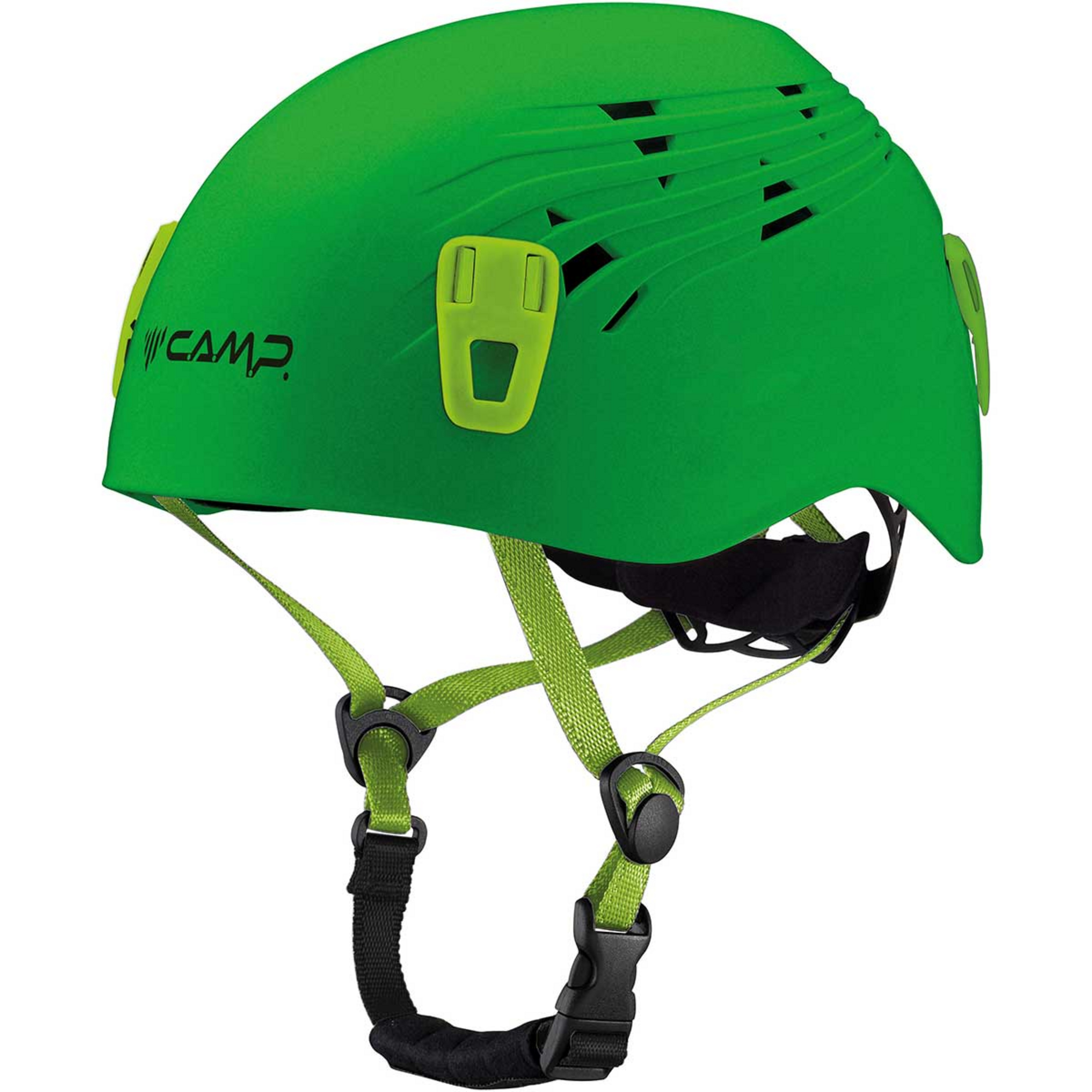 Camp Titan Kletterhelm Kletterhelme gruen Größe 54-62cm Alpinklettern | Klettersteig | Sportklettern
