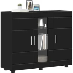 vidaXL, Kommode + Sideboard, Calonica (Sideboard mit Glastür) (30.50 x 88.50 x 73 cm)