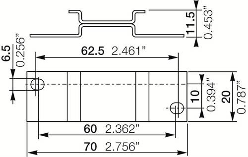 ABB 1SVR430029R0100 ADP.01 Adapter für Schraubbefestigung 22,5mm Adapter 1St.