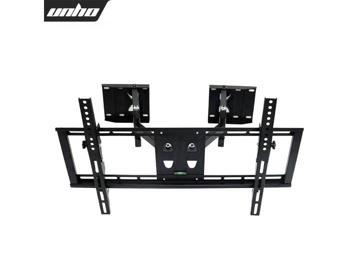 Support TV Mural Angle, Support TV Mural Fixe pour Écrans LED LCD Plasma 32-65 Pouces (45 Pouces au Coin), Meuble TV Support Mural Angle, Rotatif et Inclinable ±15° - Charge 35kg VESA 400x600mm