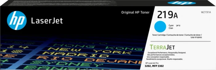 HP W2191A Nr. 219A cyan, 1200 Seiten