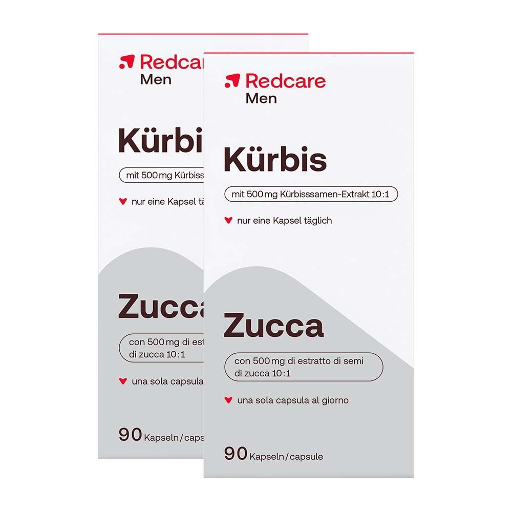 Redcare Kürbis Doppelpack 2x90 St Kapseln