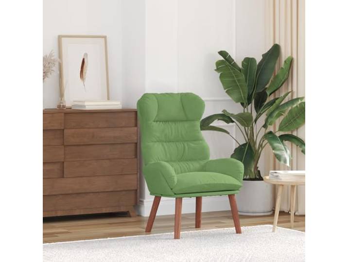 HEFZGDB Moderner Relaxsessel in Hellgrün Samt mit ergonomischem Komfort und abnehmbarem Bezug für Wohnzimmer und Lounge