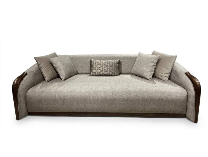 JVmoebel Wohnlandschaft 3-Sitzer Moderner Stil Gemütlich Bequem Weich Hoher Komfort Polsterung, 1 Teile, Made in Europa