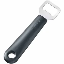 GASTROMAX Flaschenöffner schwarz 15,5 cm
