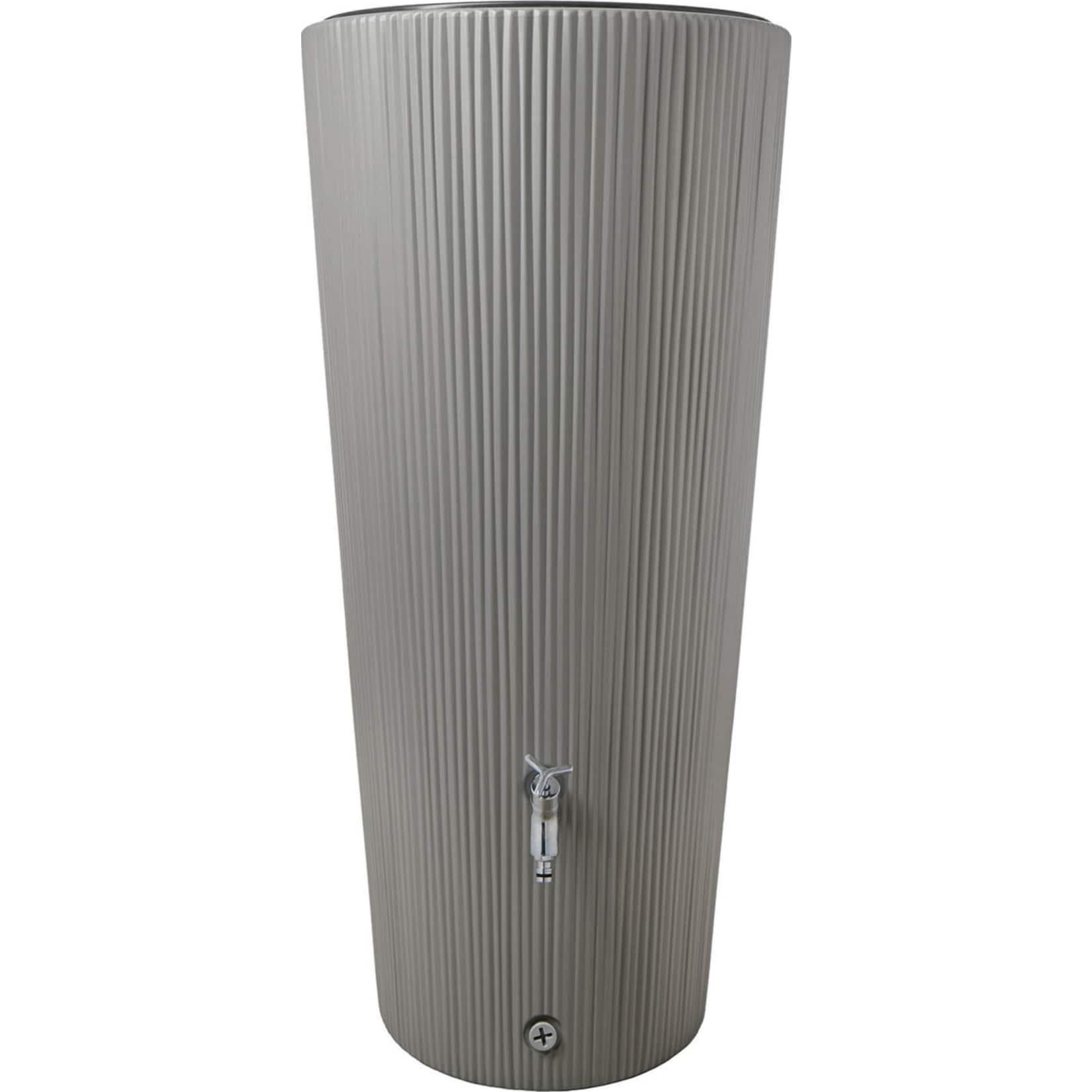 Garantia LINUS 2in1 Regentonne 220 L, zinkgrau