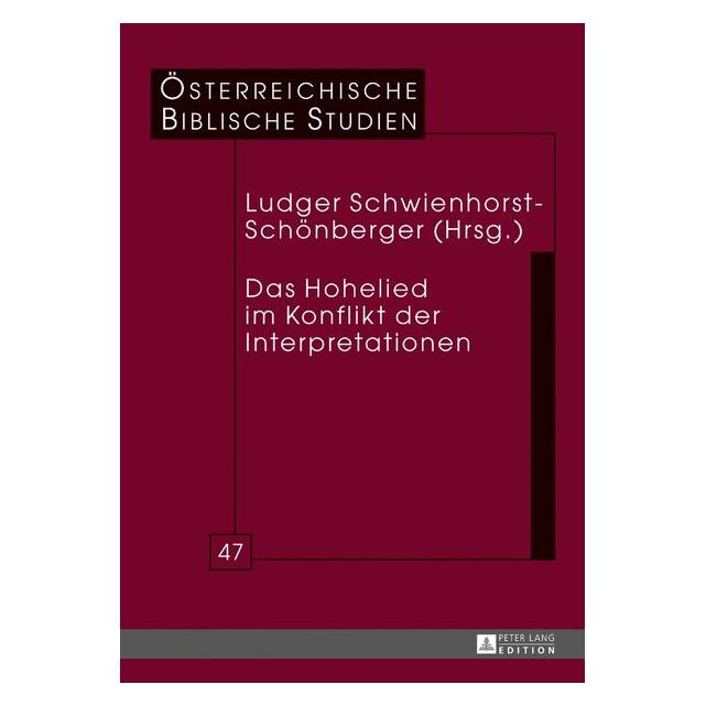 Peter Lang Das Hohelied im Konflikt der Interpreta (Deutsch, Hardcover) (67838826)