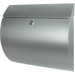 Burg Wächter 38640 TOSCANA 3856 Ni Briefkasten Edelstahl Silber Schlüsselschloss