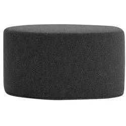 Softline Hocker Bon-Bon anthrazit grau, Designer busk+hertzog, 60x33x30 cm