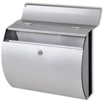 Helloshop26 - Gartenbriefkasten/Zeitungshalter aus Edelstahl