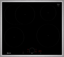Neff T56SHF1L0 Induktionskochfeld 60cm HomeConnect TwistTouch Bräterzone Edelstahlrahmen