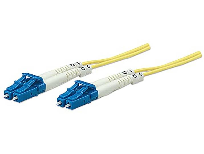 INTELLINET LWL kabel LC/LC OS2 2m geel 9/125um Duplex single mode