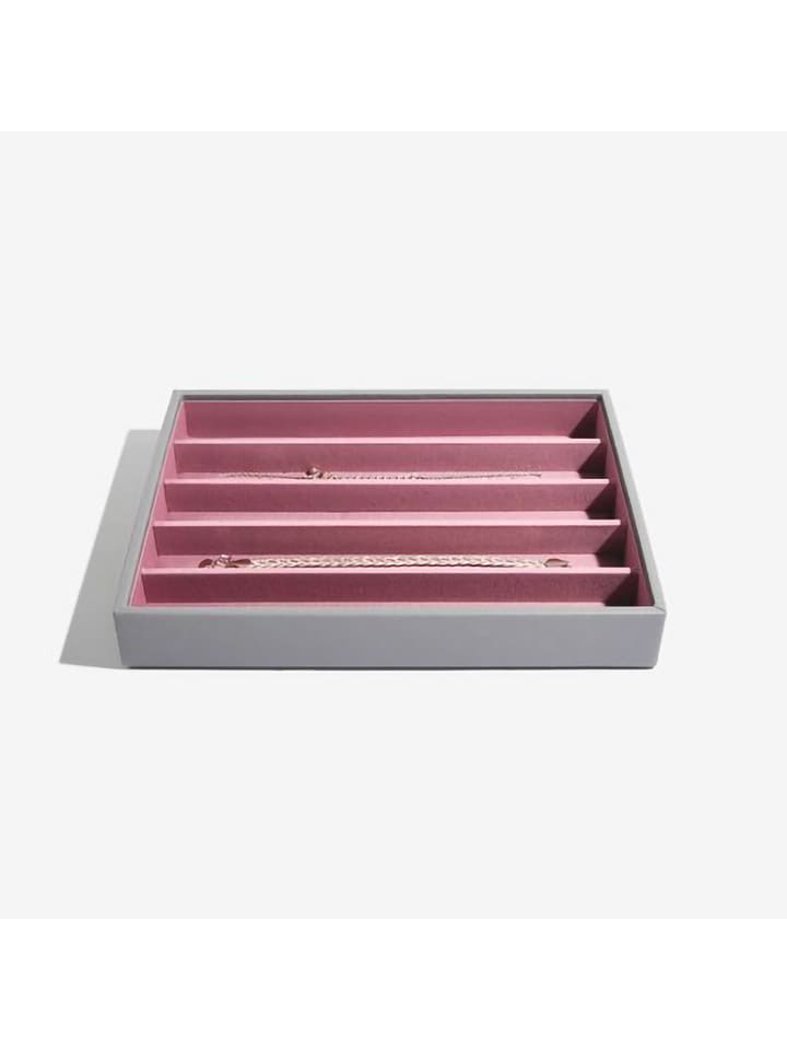 Stackers Schmuckkiste in Grau - (B)25 x (H)18 x (T)3,7 cm - onesize