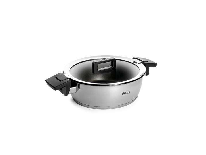 WOLL MADE IN GERMANY Kochtopf Concept Bratentopf mit Deckel, Edelstahl 18/10, Induktionsgeeignet