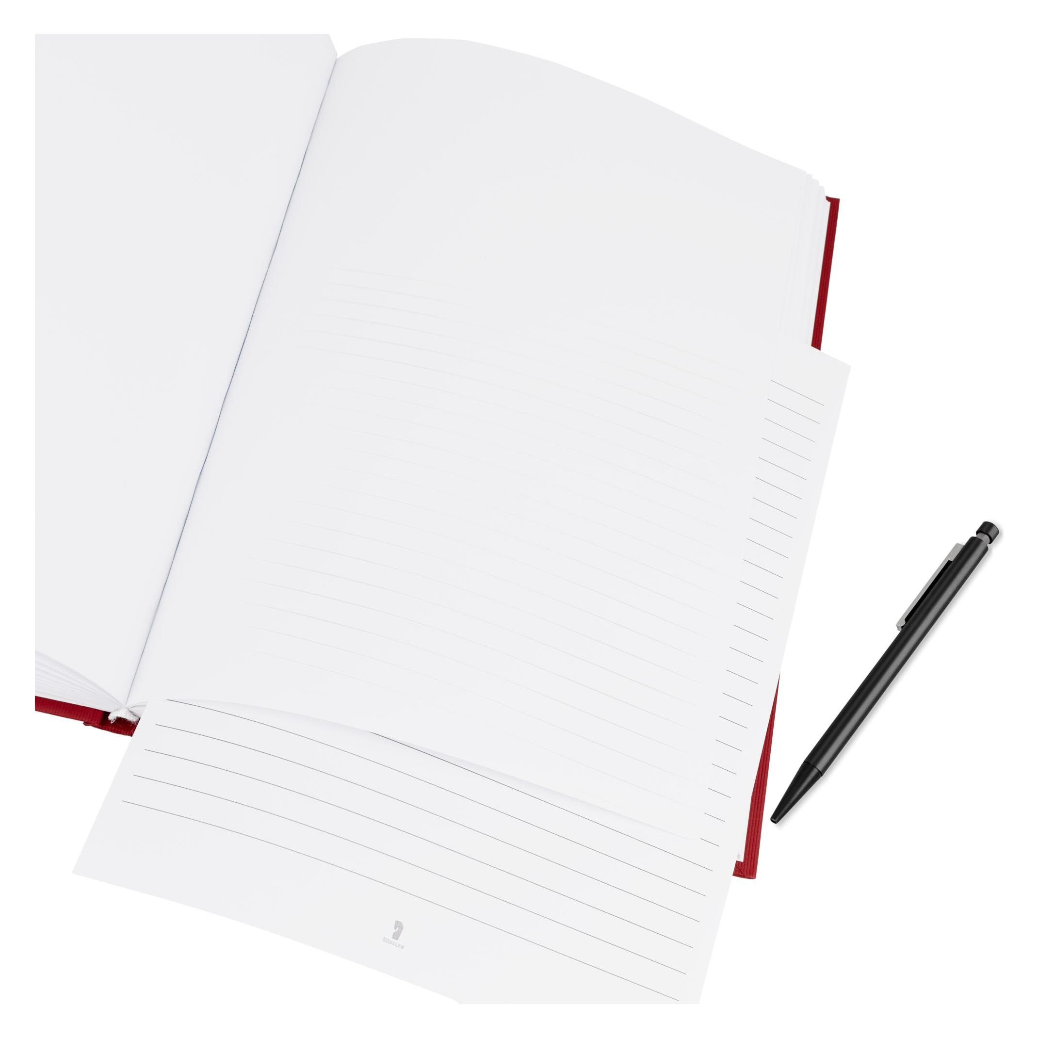 Rössler Notizbuch SOHO A4 96BL rot (A4, Blanko, Harter Einband) (1878452362)