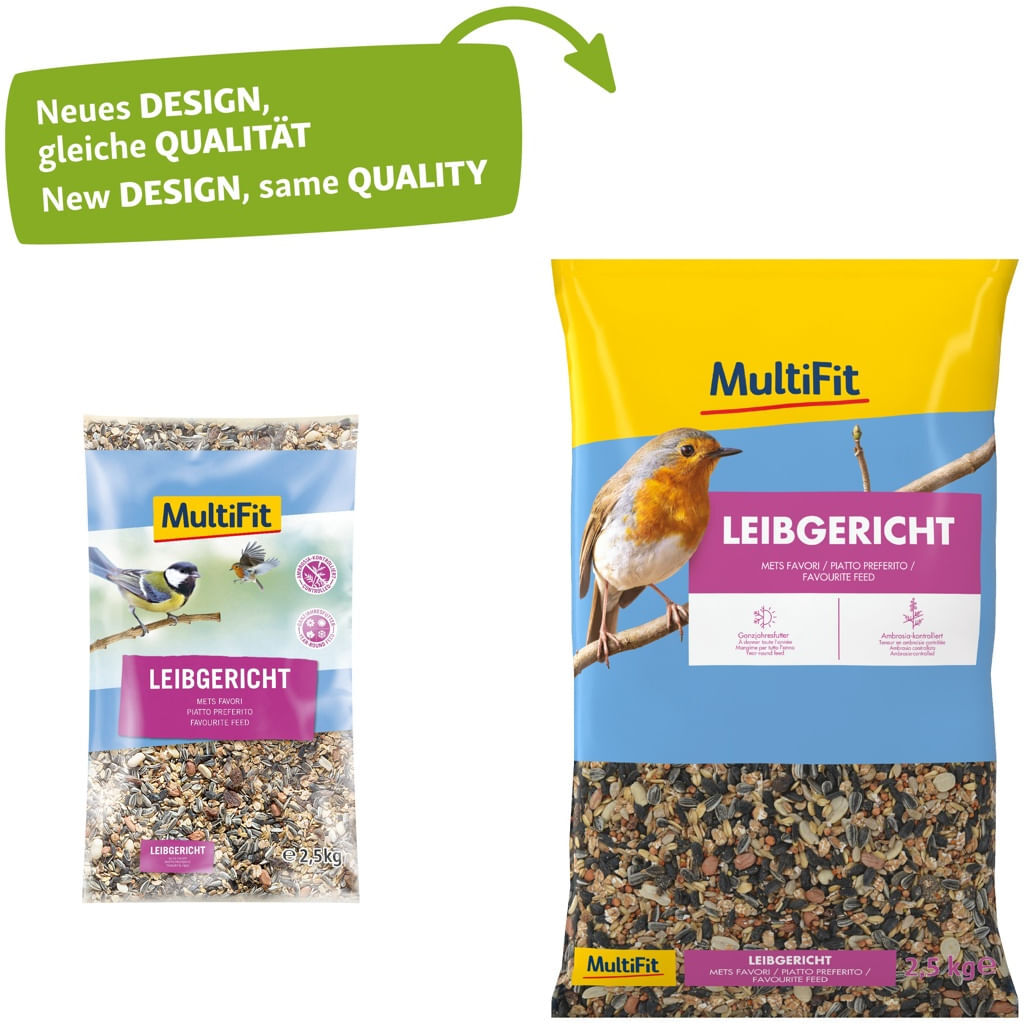 MultiFit Alimento per Uccelli Favourite Feed 2.5KG
