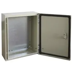 RS PRO Mild Steel IP66 Wall Box, 300x300x210mm (Gehäuse), Elektronikzubehör + Gehäuse, Silber