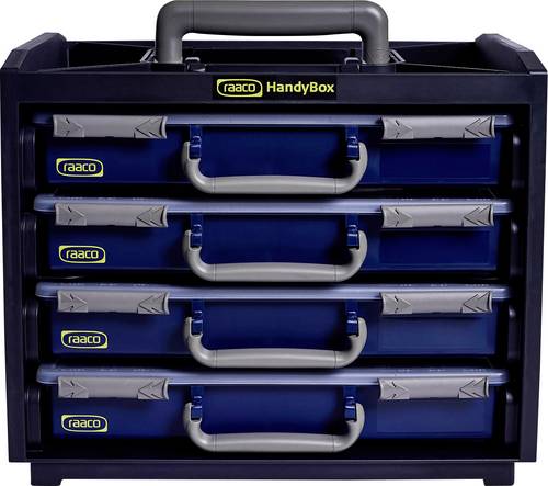Raaco HandyBox 55x4 Tragerahmen für Sortimentskasten (L x B x H) 376 x 265 x 310mm Inhalt 1St.