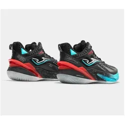 Joma, Herren, Hallenschuhe, Lithium 2601 (40.5), Schwarz, Türkis