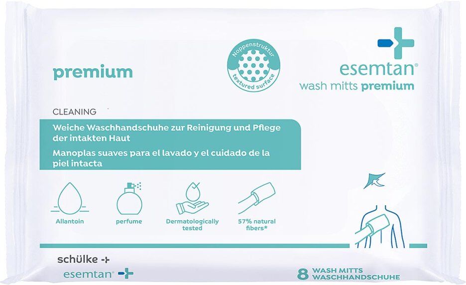 Esemtan Wash Mitts Waschhandschuhe Premium