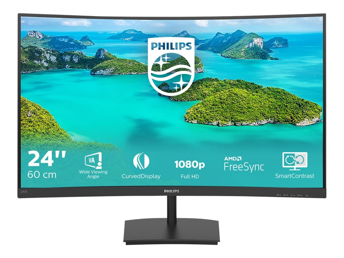 Philips E-Line 241E1SCA 24 Zoll Full HD VA Panel 16:9 Curved Monitor