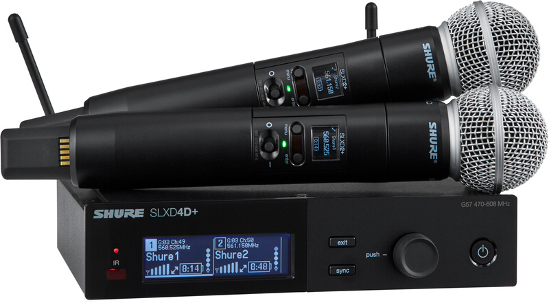 Shure SLXD24D+E/SM58 S50
