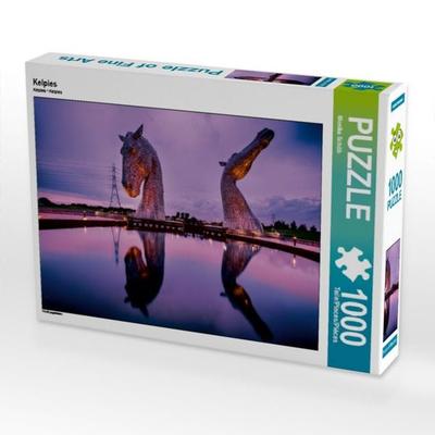 CALVENDO Puzzle Kelpies | 1000 Teile Lege-Größe 64 × 48 cm Foto-Puzzle für glückliche Stunden
