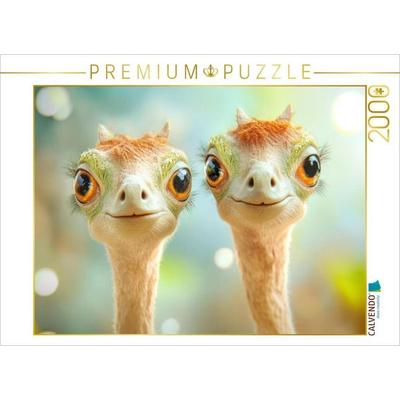 CALVENDO Puzzle Seltsame Tierwesen | 2000 Teile Lege-Größe 90x67cm Foto-Puzzle für glückliche Stunden
