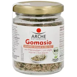Arche Gomasio mit Meeresalgen im Glas bio