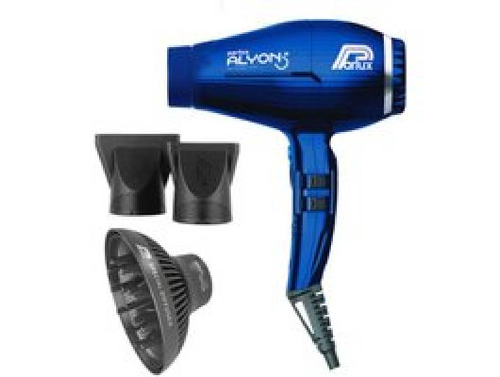 Sèche-cheveux - Parlux - Alyon - 2400W - Ioniseur dair - Écologique - Bleu