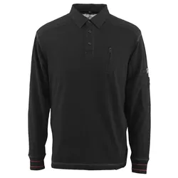 Polo-Sweatshirt "IOS" Frontline - 4XL - schwarz