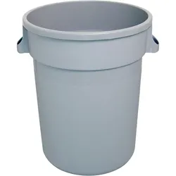 Stalgast Abfallcontainer rund, grau, 80 Liter