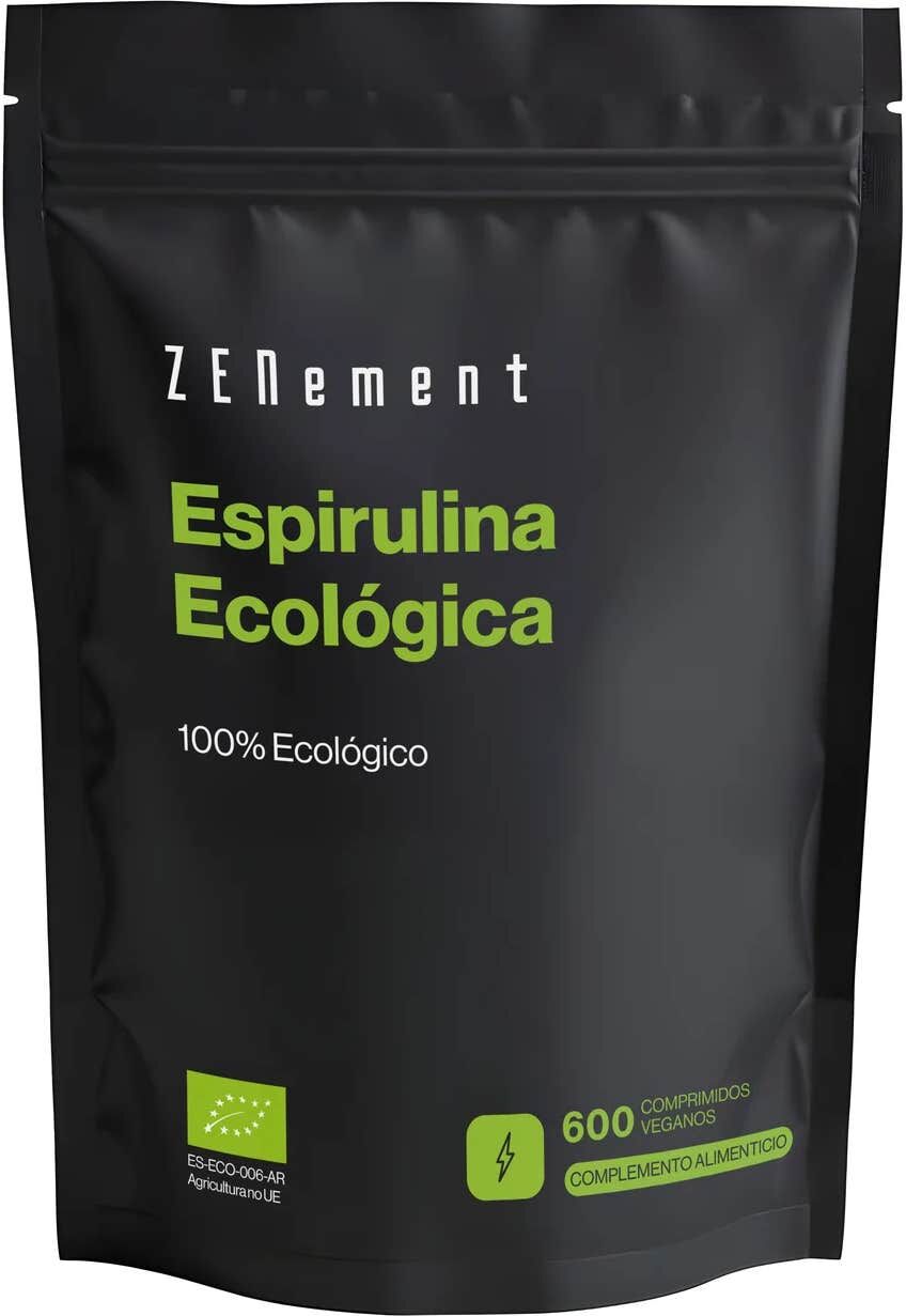 Zenement Espirulina Ecológica 600 comp
