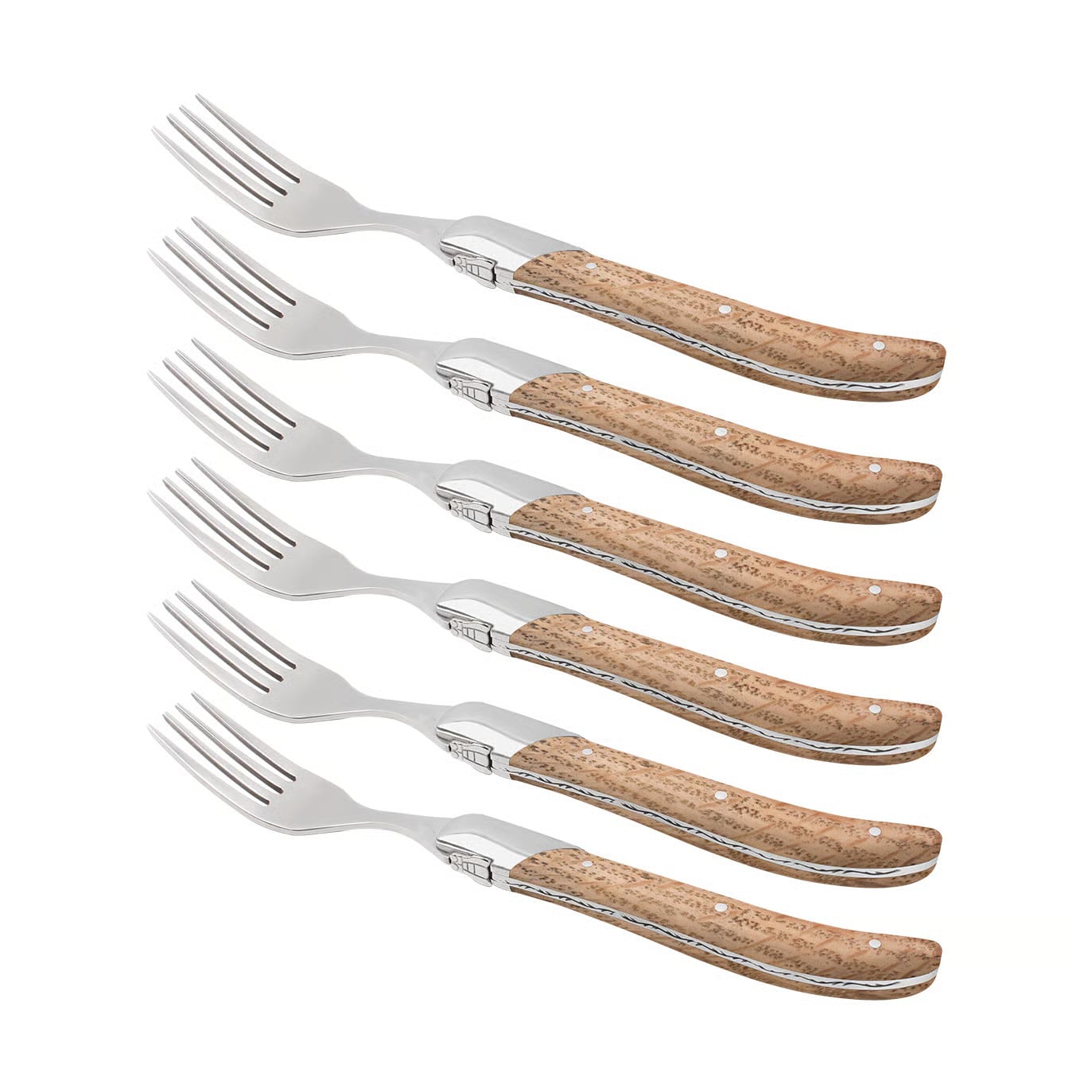 Hâws Laguiole grillmessen 6-pack Eiken