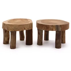 Med Teak Pad Display - 27x15cm