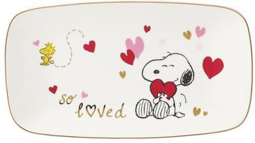 Lenox Snoopy Valentine's Day Hors d'Oeuvres Tray