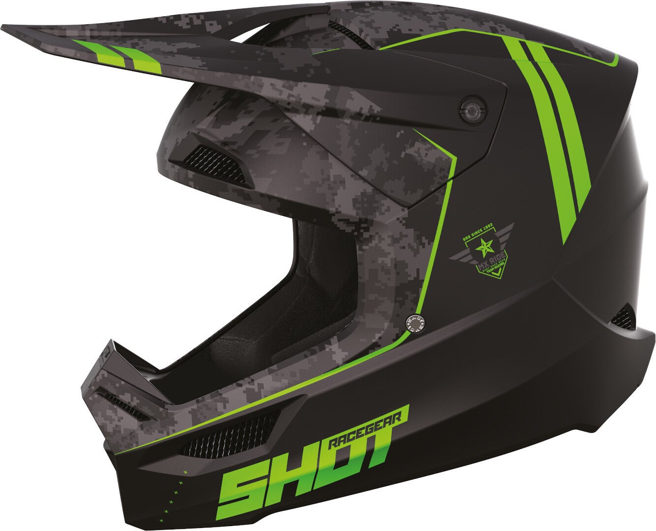Shot Furious Army Motocross Helm A08-21C1-B02-10