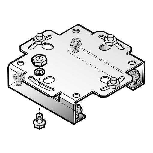 Extreme Networks Adaptor Bracket For Outdoor (ACC-MBO-KT-AX)