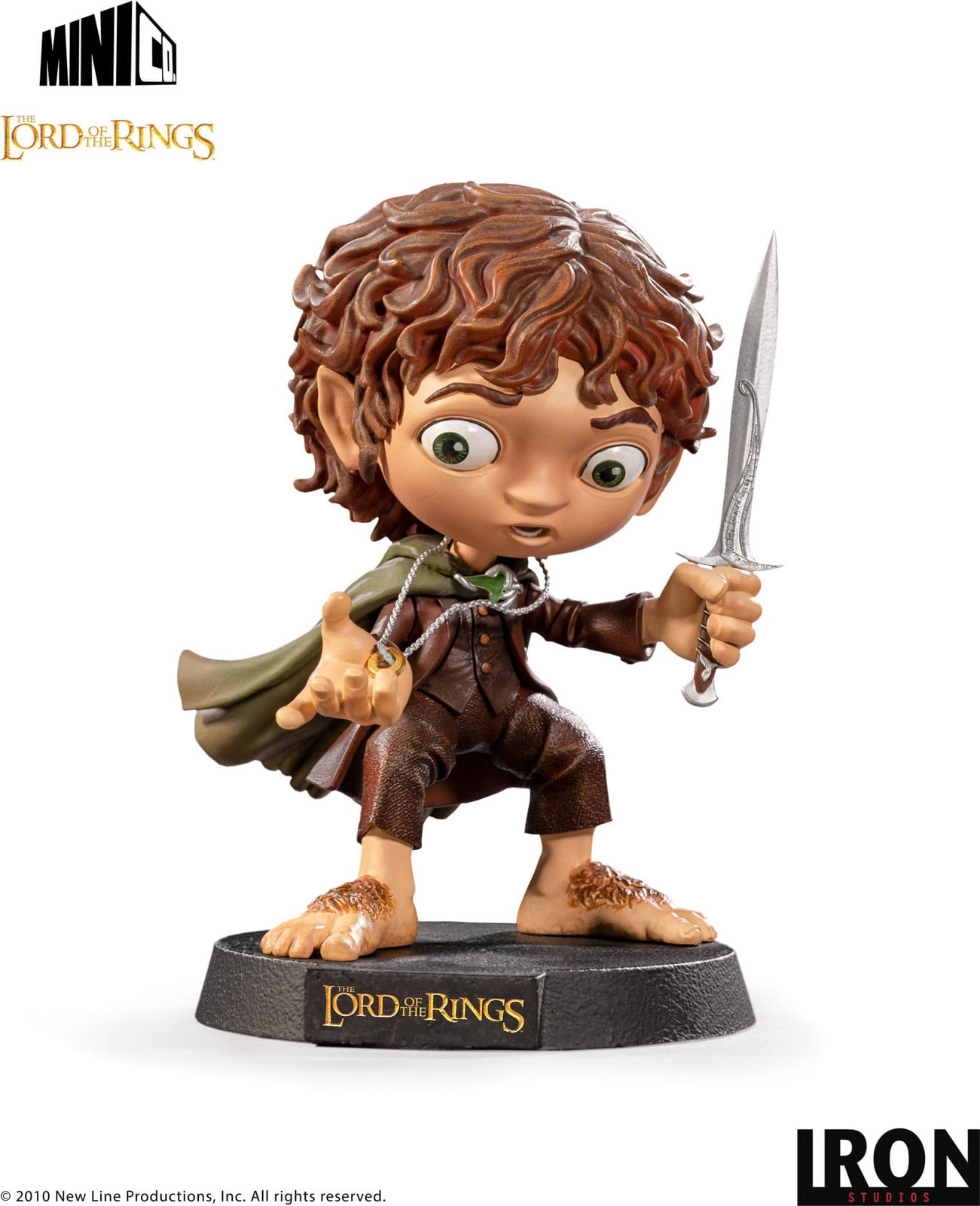 Iron Studios Lord of the Rings miniatuur PVC-figuur Frodo, 11 cm