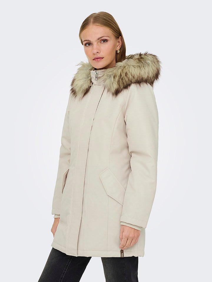 ONLY Parka in Creme - XS