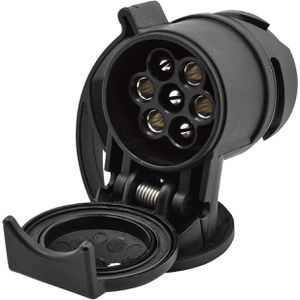 Hella Anhänger-Adapter 8JA 008 969-001, für PKW / LKW, 13 auf 7 polig, 12V, für Anhängerkupplung