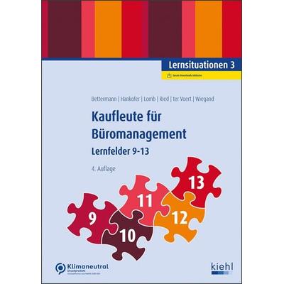 Kaufleute für Büromanagement - Lernsituationen 3, Sonstige von Verena Bettermann,Sina Dorothea Hankofer,Ute Lomb,Tina Ried,Ulrich ter Voert, Nwb